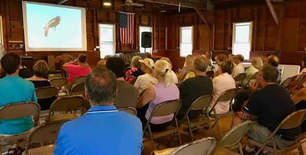 Audience at Ellen Kalish's Ravensbeard Presentation